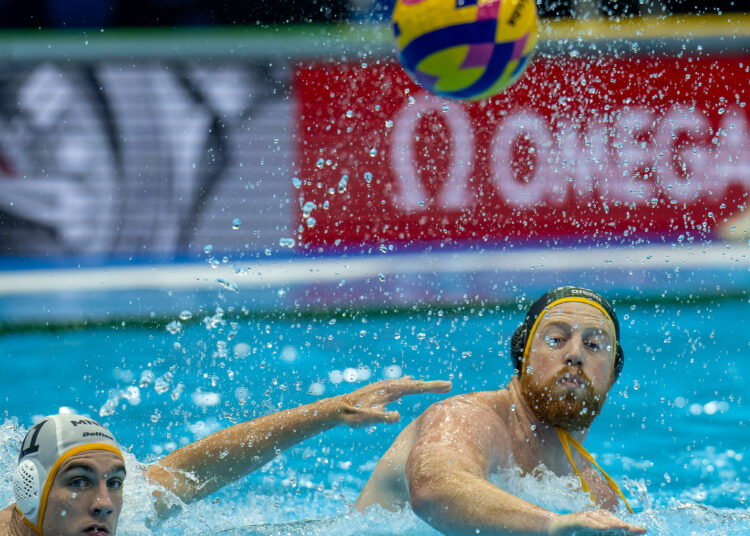 SA Men's Water Polo vs. Montenegro: Aquatics Championship