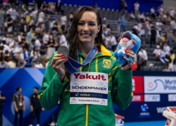 Schoenmaker scoops 100m breaststroke silver at World Championships in Japan