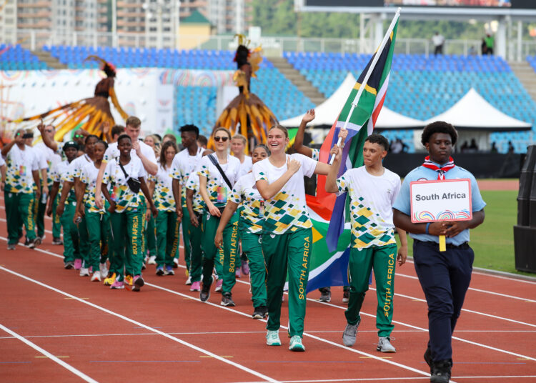 Team South Africa at 2023