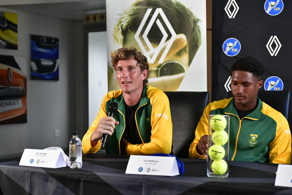 Renault South Africa Davis Cup Team Announced for Nigeria Tie