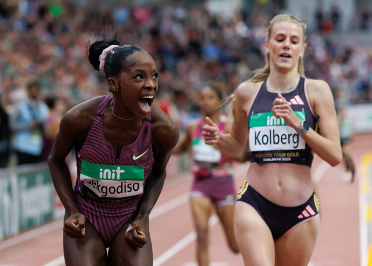 Prudence Sekgodiso Shatters SA 800m Indoor Record Again In Germany