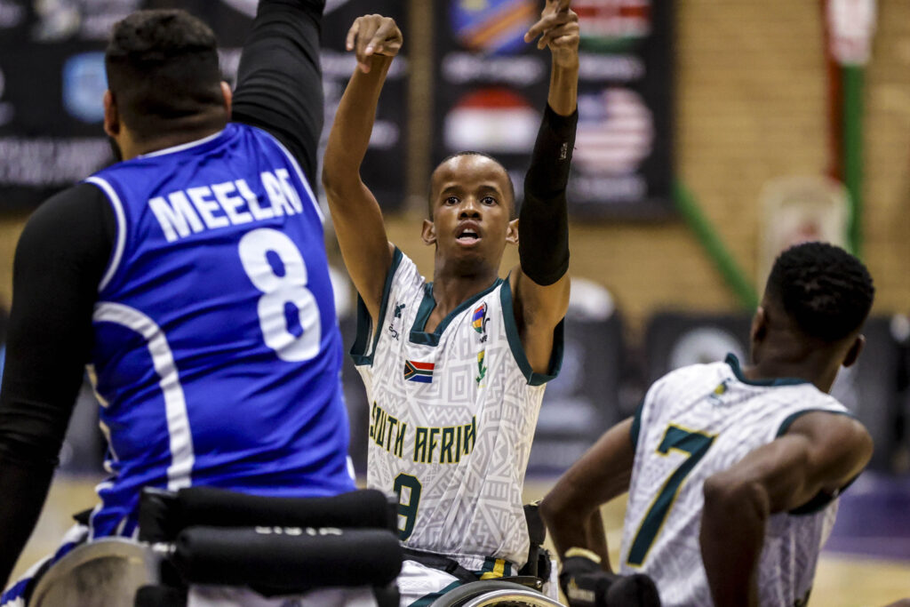 South Africa’s U23 Wheelchair Basketball Team Powers Past Libya to Secure Second Victory