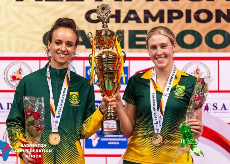 South Africa Claims Women’s Doubles Gold at All Africa Senior Championships