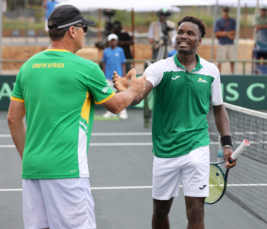 SA and Nigeria Level After Dramatic First Day of Davis Cup Tie