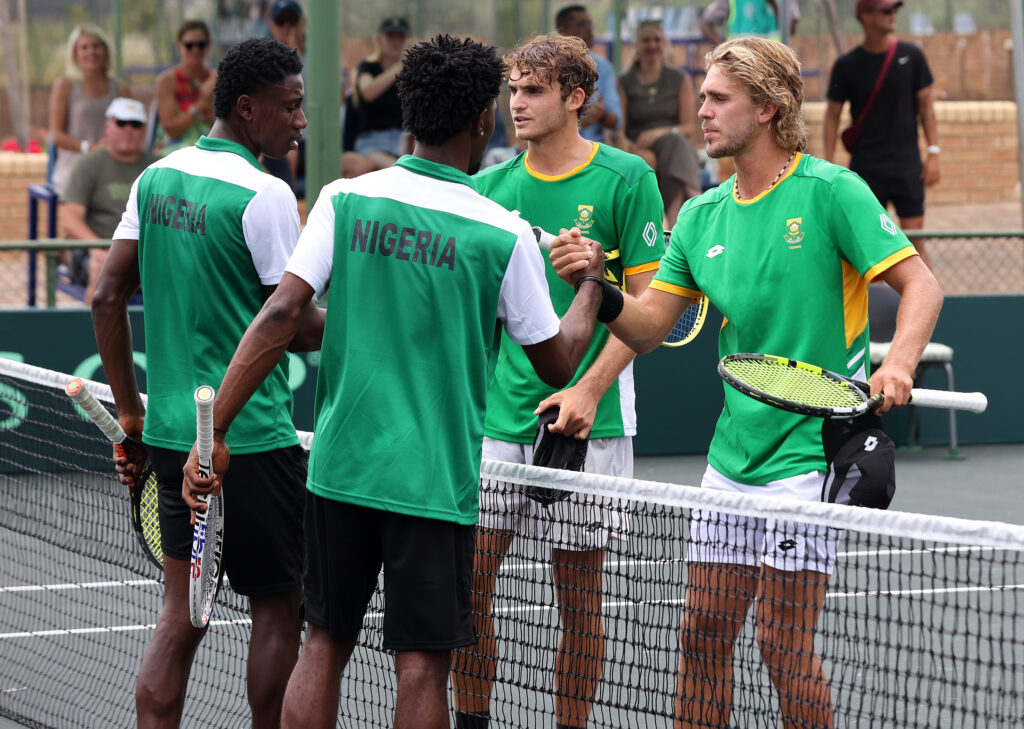 South Africa Triumphs Over Nigeria in Davis Cup Thriller