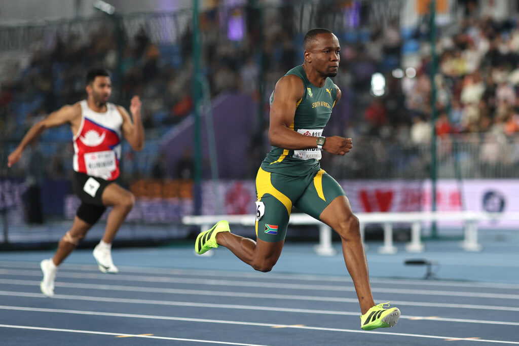 Simbine Advances to 60m Semifinals at World Indoor Championships