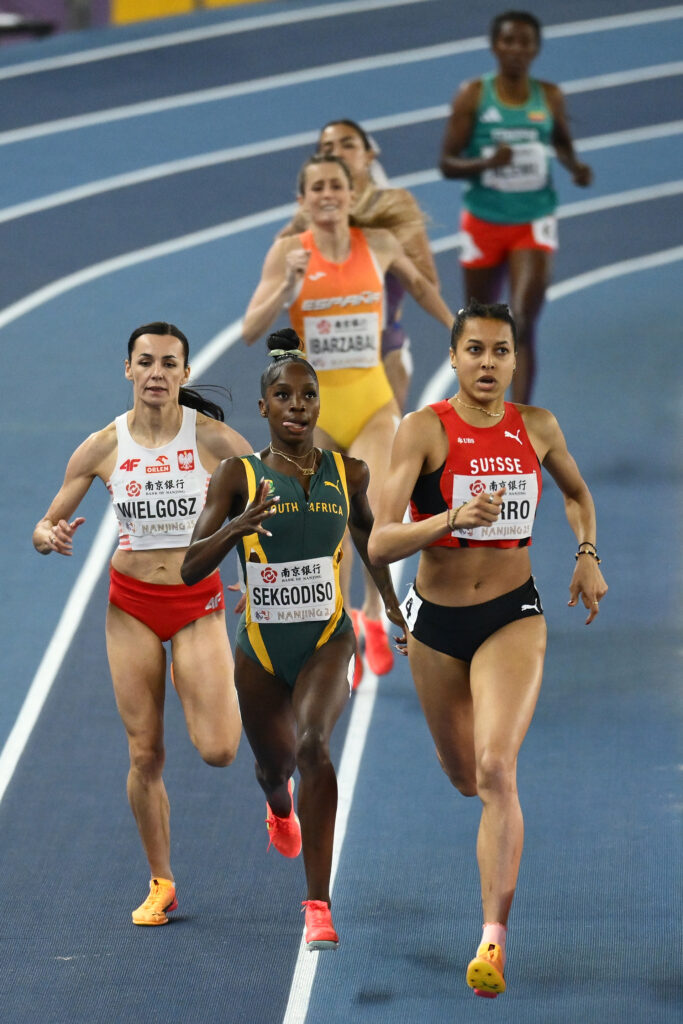 Sekgodiso Books Spot in 800m Final at World Indoor Championships