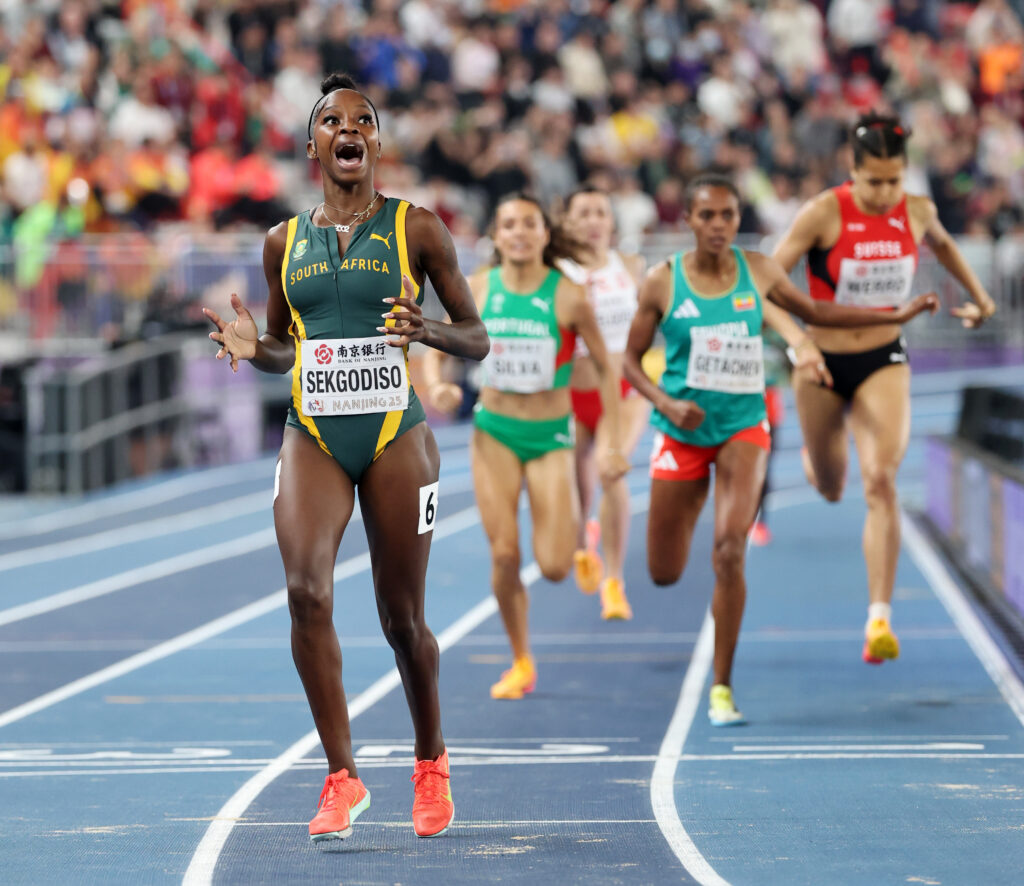 Sekgodiso Crowned 800m World Indoor Champion