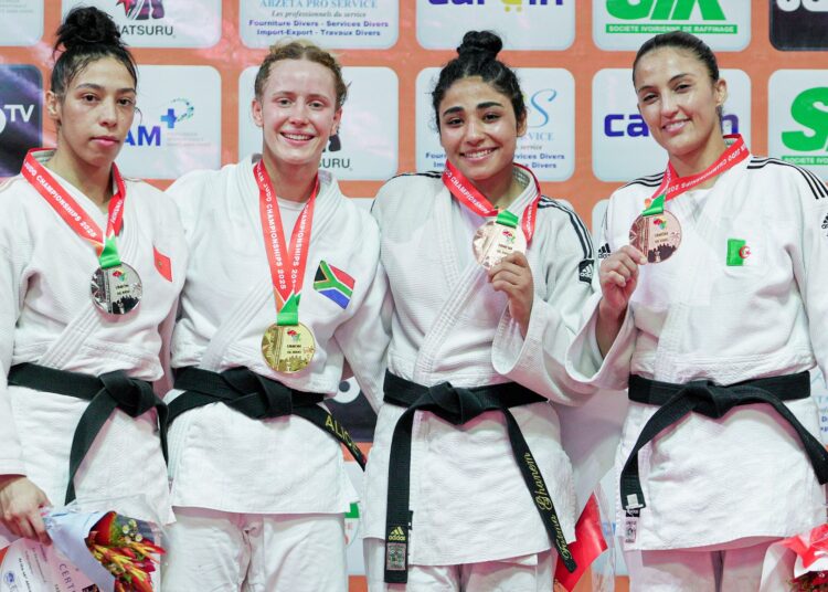 Jasmine Martin Strikes Gold at African Judo Championships in Abidjan