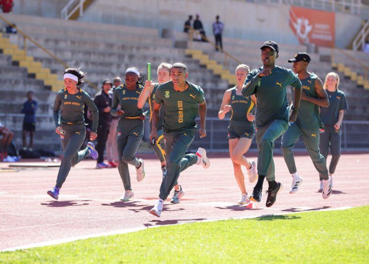 South Africa Targets Strong Showing at World Athletics Relays in Guangzhou