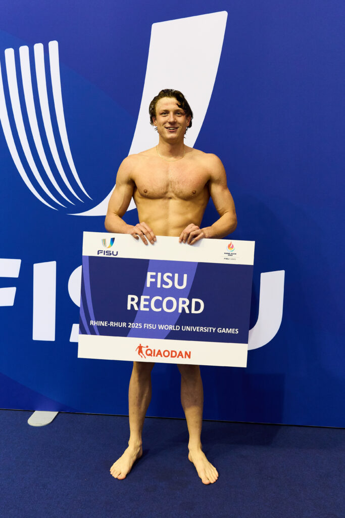 Pieter Coetzee Claims South Africa’s First Medal at 2025 World University Games with Record-Breaking Gold