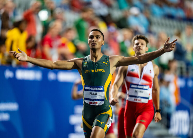 Lythe Pillay Claims 400m Gold at World University Games with Season’s Best