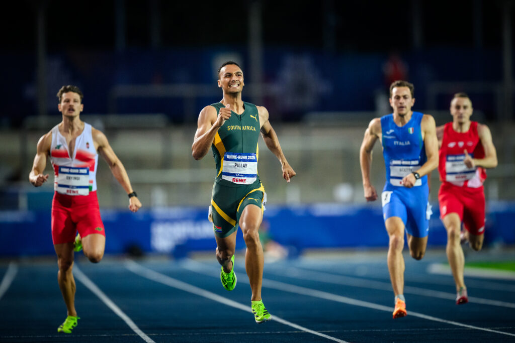 Lythe Pillay Claims 400m Gold at World University Games with Season’s Best