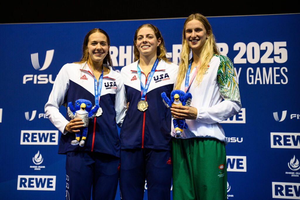 Four-Medal Haul for Olivia Nel at World University Games