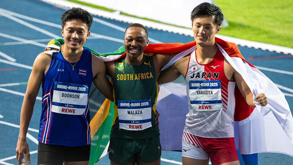 Bayanda Walaza Claims 100m Gold for South Africa at World University Games