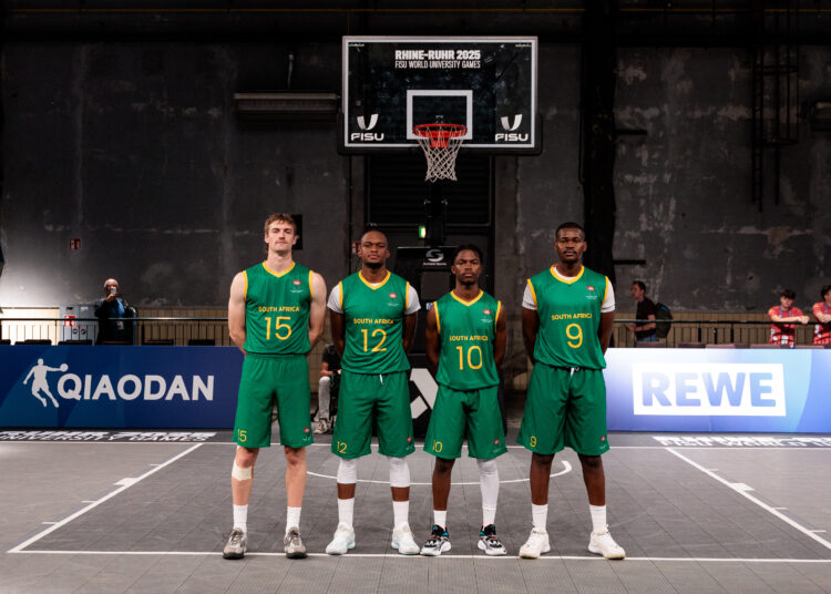 Day 1 - South Africa’s Men’s 3x3 Basketball Team Battled Hard at Rhine-Ruhr 2025