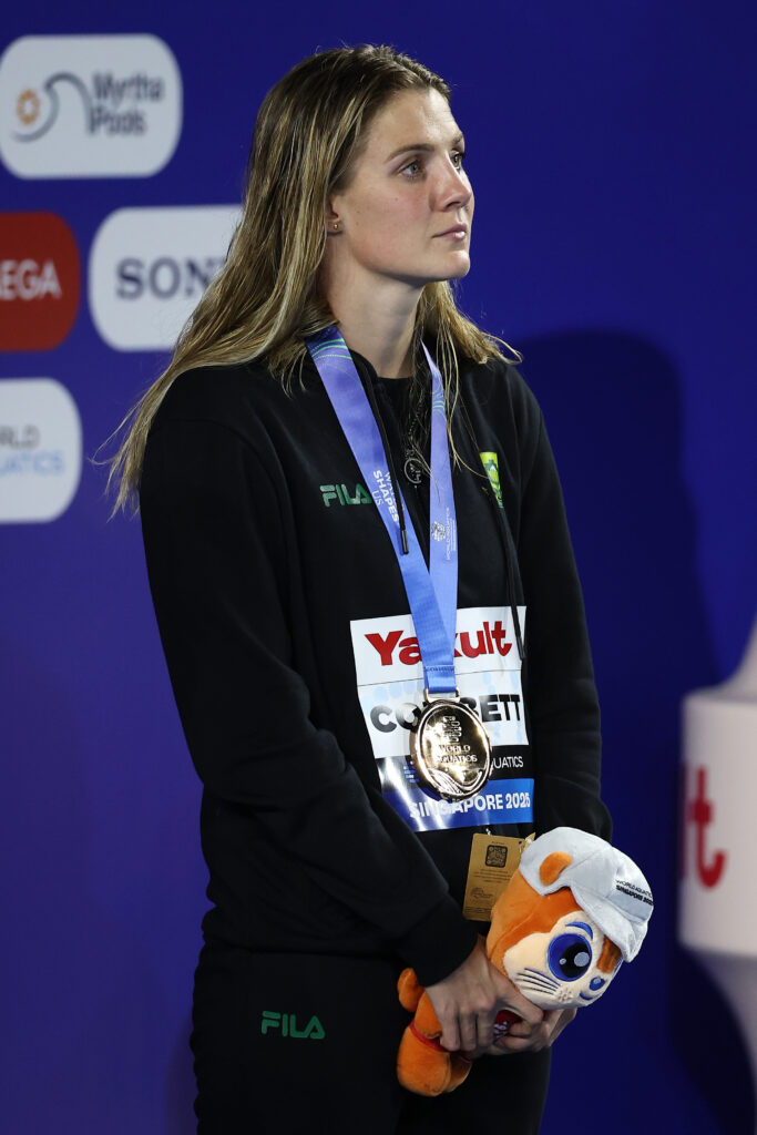 Kaylene Corbett Breaks Through with First World Medal in 200m Breaststroke