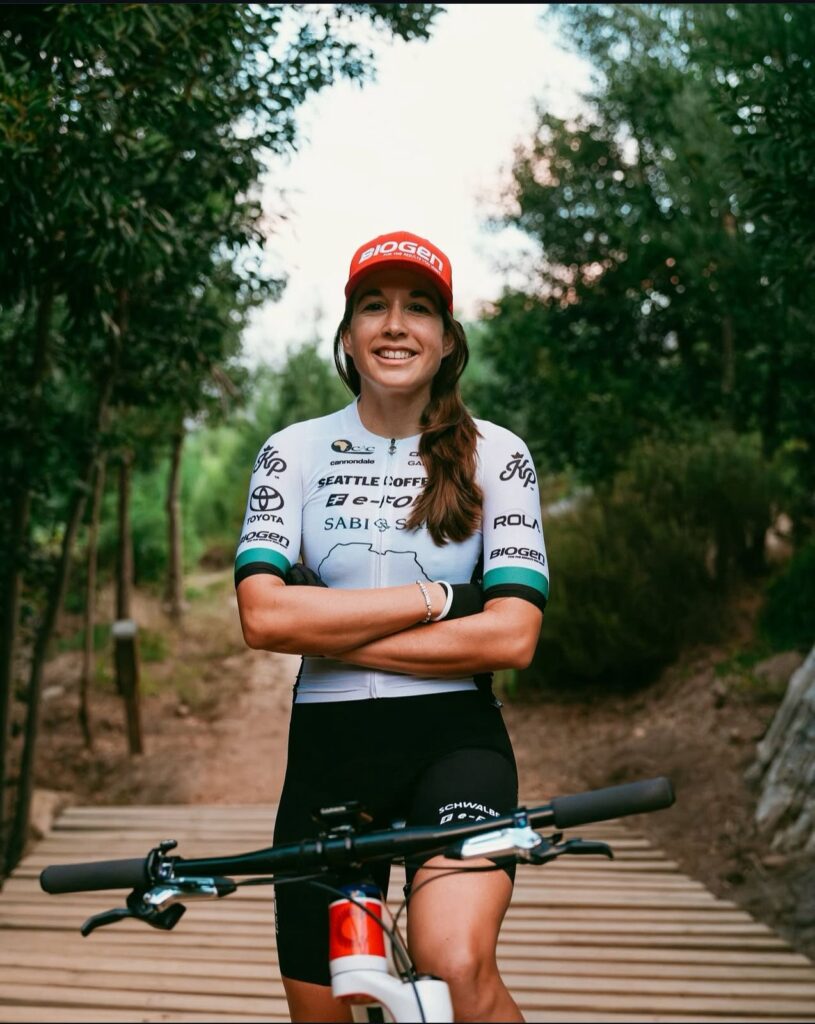 Pedal. Pause. Repeat: How Candice Lill finds balance on and off her bike