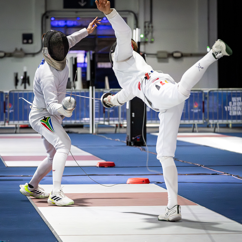 South Africa Claim Memorable Win Over Germany in Team Épée Before Falling to Hungary