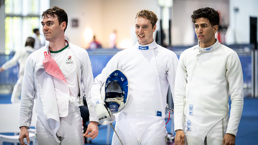 South Africa Claim Memorable Win Over Germany in Team Épée Before Falling to Hungary