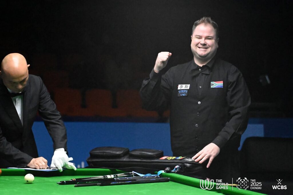 Jason Theron Wins Silver in Mixed Heyball in Chengdu