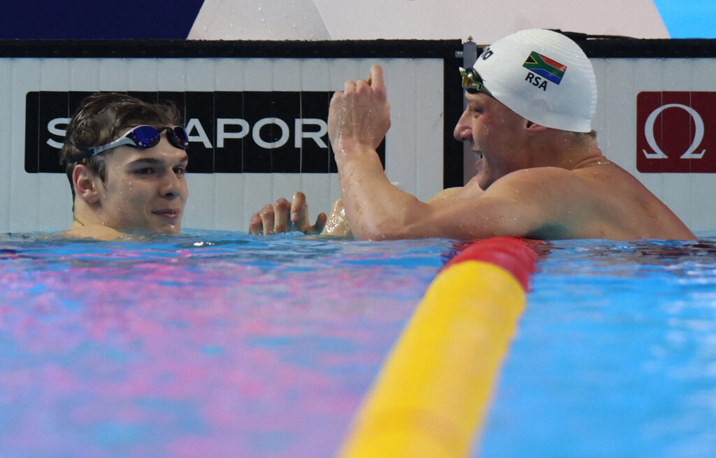 Pieter Coetzé Adds 200m Backstroke Silver to Stellar Championship Campaign in Singapore
