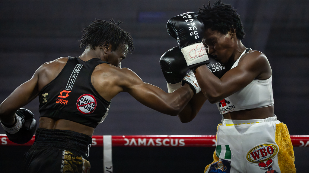 Simangele “Smash” Hadebe Crowned WBO Africa Flyweight Champion in Kagiso