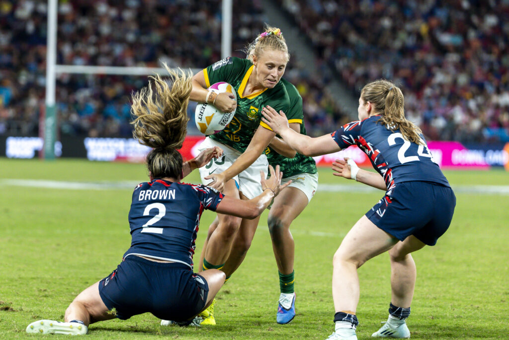 South Africa’s Sevens Squads Bounce Back on Day Two to Keep Hong Kong Hopes Alive