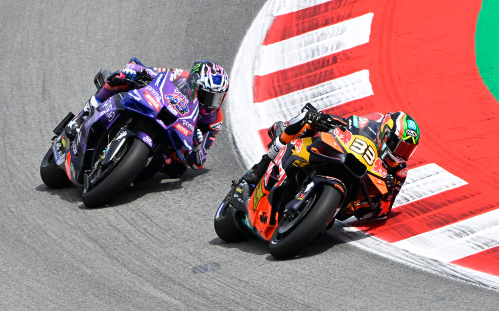 Carnage and Courage: Binder Surfs the Chaos at Catalunya