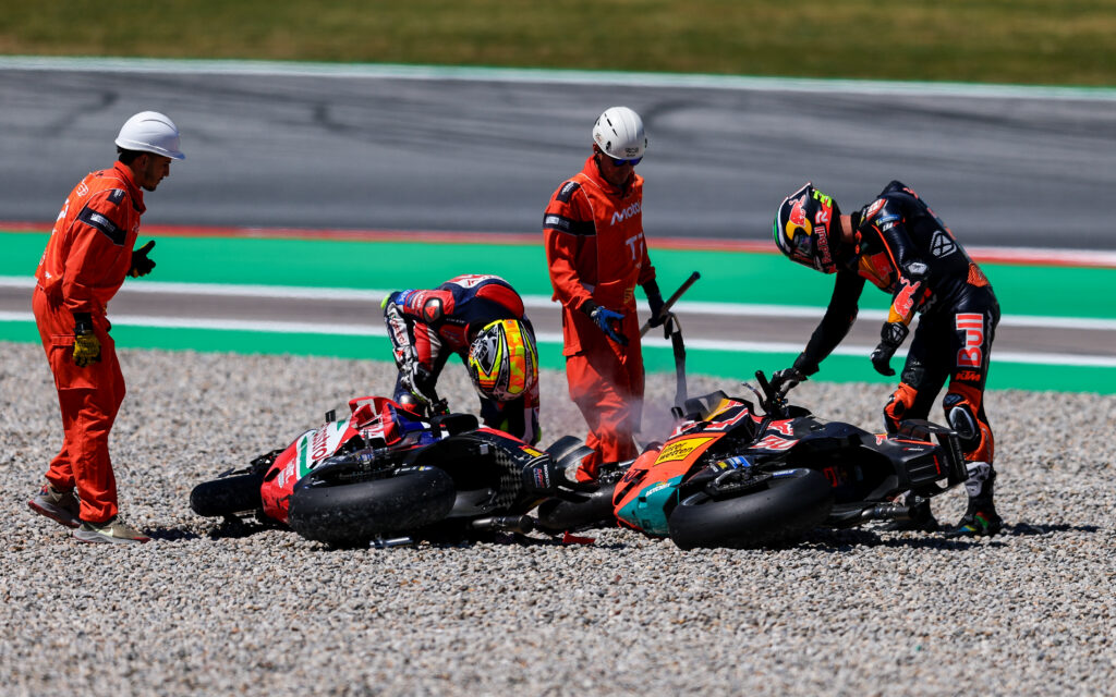 Carnage and Courage: Binder Surfs the Chaos at Catalunya