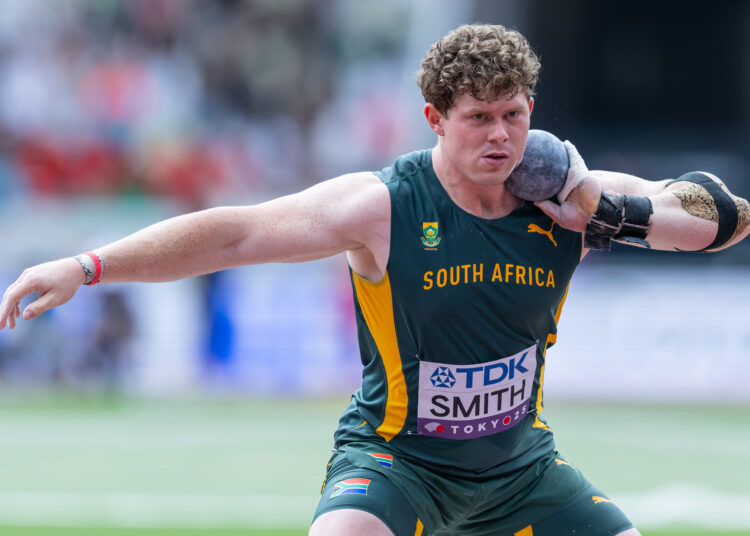 Team SA Enjoys a Strong Opening Day in Accra, Highlighted by Smith's Gold
