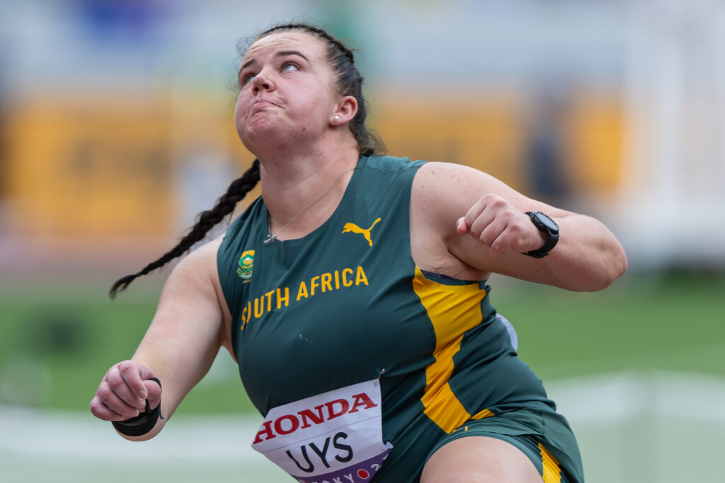Team SA Enjoys a Strong Opening Day in Accra, Highlighted by Smith's Gold