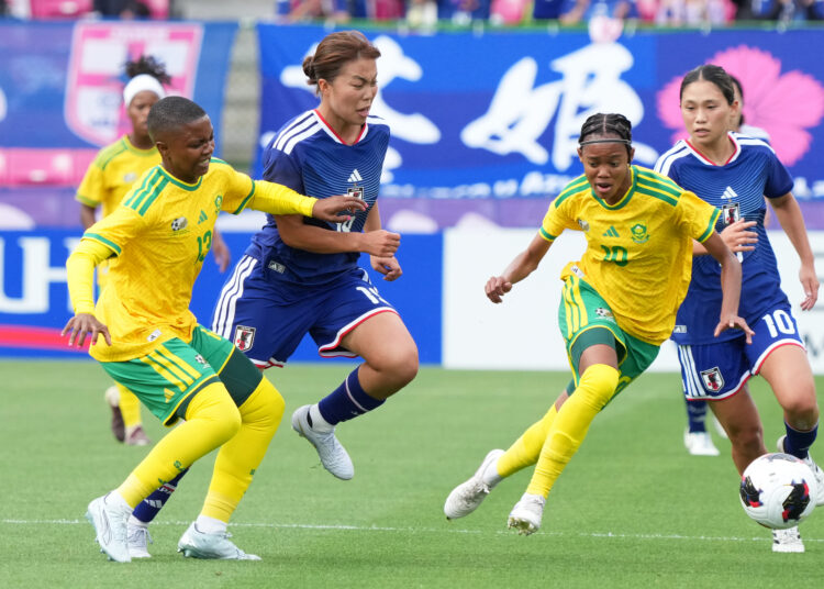 Tough Test in Osaka: Banyana Banyana Fall 5-0 to Clinical Japan