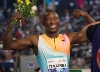 Dambile blitzes to maiden Diamond League gold in Doha as Sekgodiso fights bravely in the heat