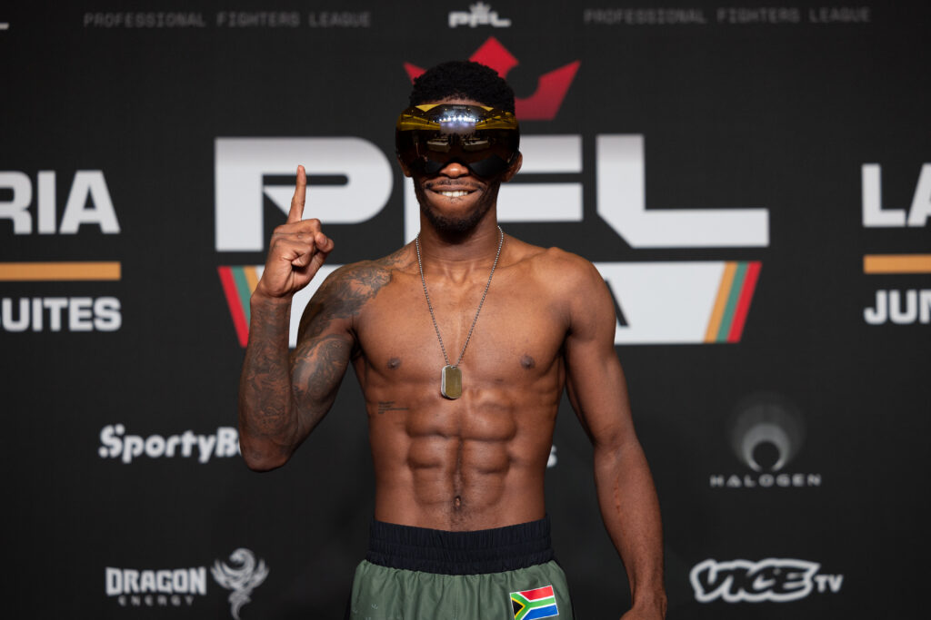Undefeated "Kingslayer" Thimna Mhlauli Set for Monumental PFL Africa Debut Tonight in Lagos