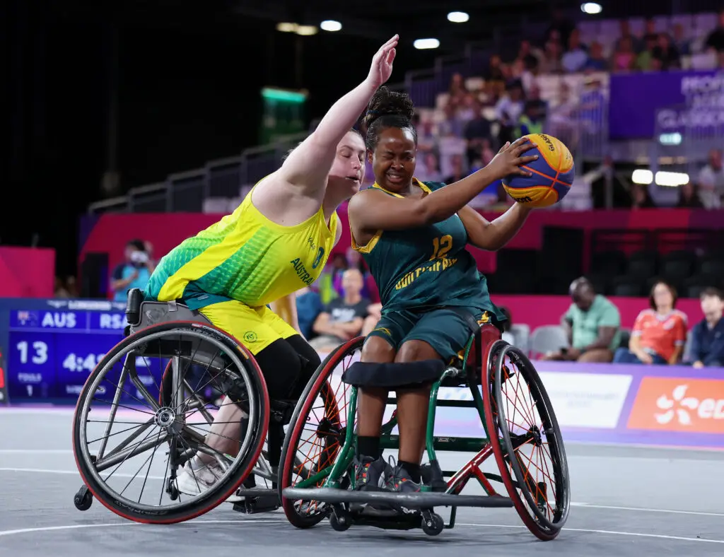 South African Men Secure Upset Victory Over Wales, Women Fall to Dominant Australia in 3x3 Wheelchair Basketball