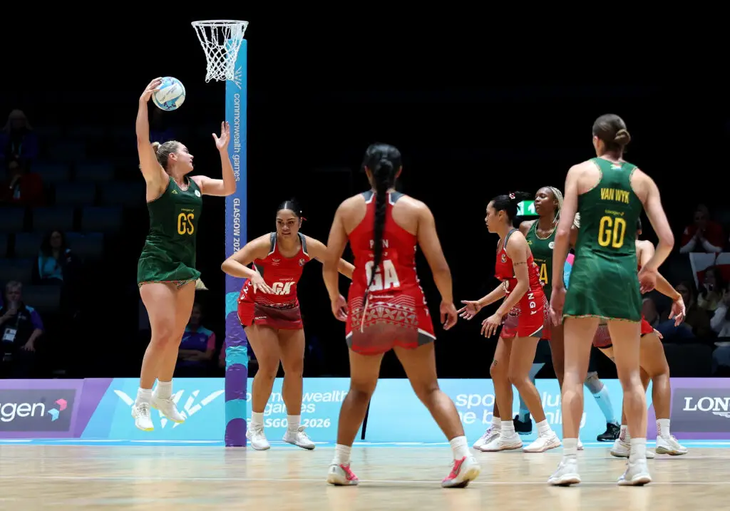 South Africa Secures Decisive 96-42 Victory Over Tonga in Netball Pool Play