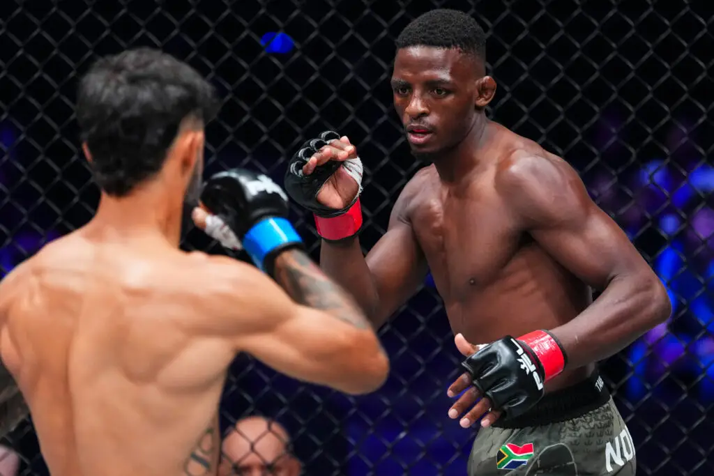 Nkosi Ndebele Dominates Brandon Davis in PFL Global Debut