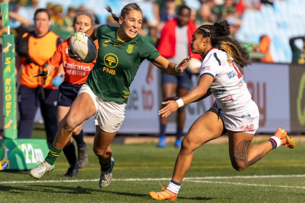 USA Women Edge Springboks to Draw Historic Rugby Series