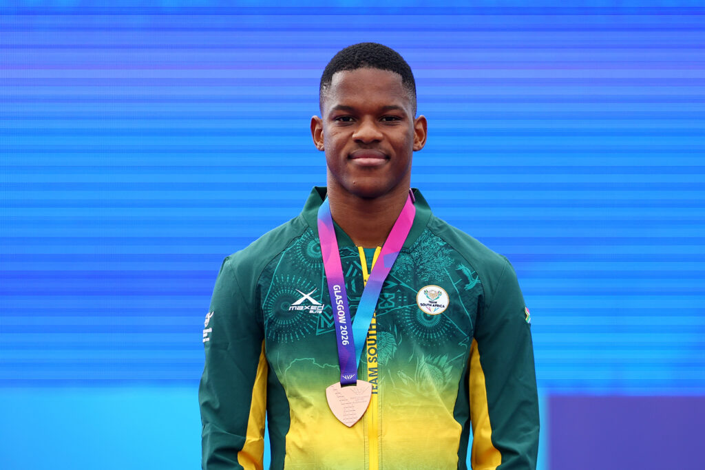 Silver Vault and Bronze Surge Round Out Team SA’s Track Campaign in Glasgow