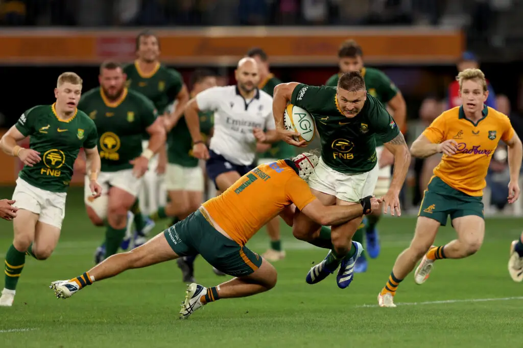 11-Man Wallabies Survive Furious Springbok Comeback in 42-38 Perth Thriller