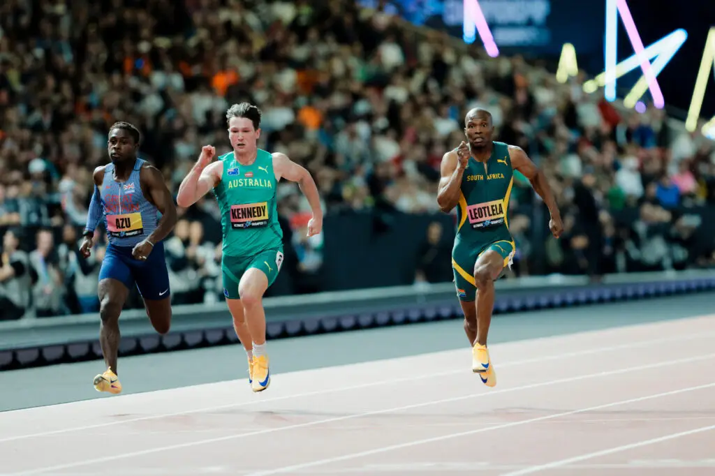 Leotlela and Simbine in the Ultimate 100m Final, as Bednarek Shocks Sprinting Royalty