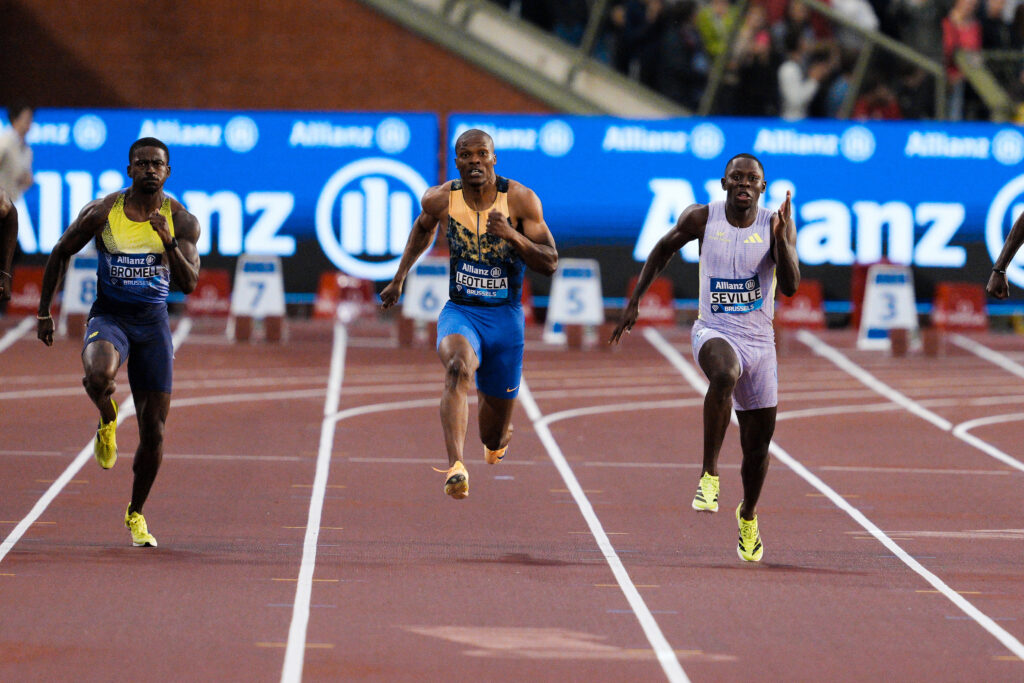 Mabote Claims Pre-Program Victory as South African Sprinters Compete in Diamond League Final